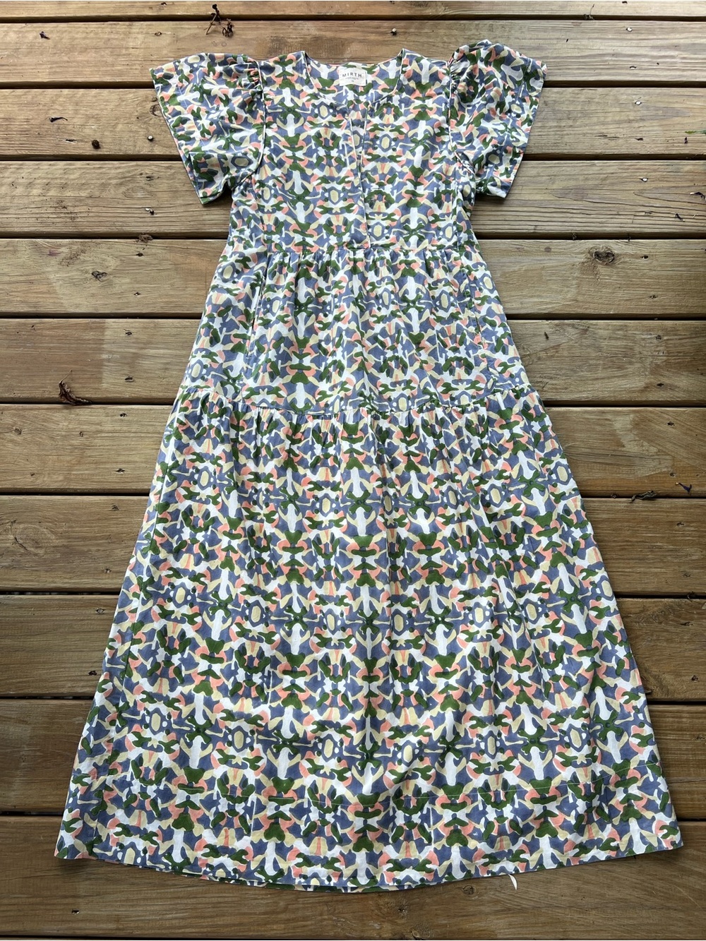 MIRTH Beacon Hills Maxi Dress in Taffy